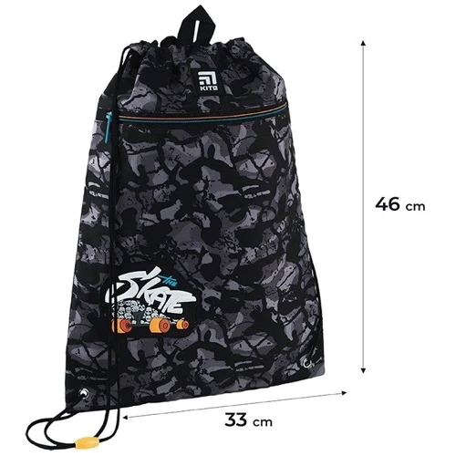 Набір Kite 763M Skate рюкзак + пенал + сумка для взуття (SET_K24-763M-4) фото 9