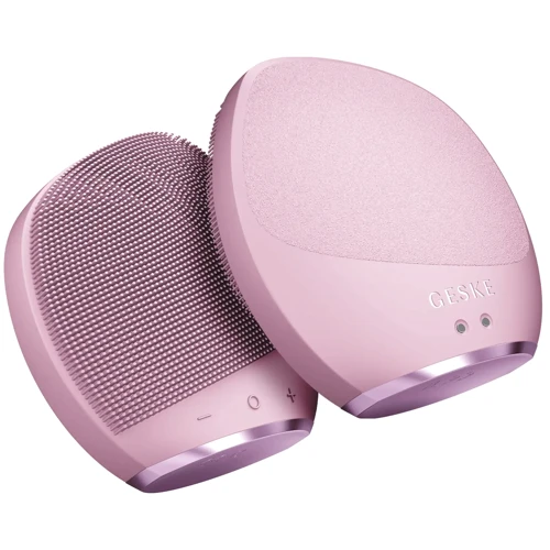 Ультразвуковая щетка для тела и интенсивный пилинг GESKE Sonic Body Brush&Intensive Exfoliator 7в1 pink фото 4