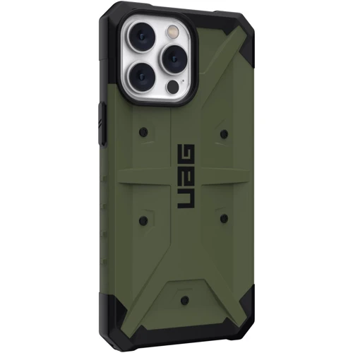 Чехол для iPhone Urban Armor Gear UAG Pathfinder Olive (114063117272) for iPhone 14 Pro Max: Материалы поликарбонат и полиуретан
