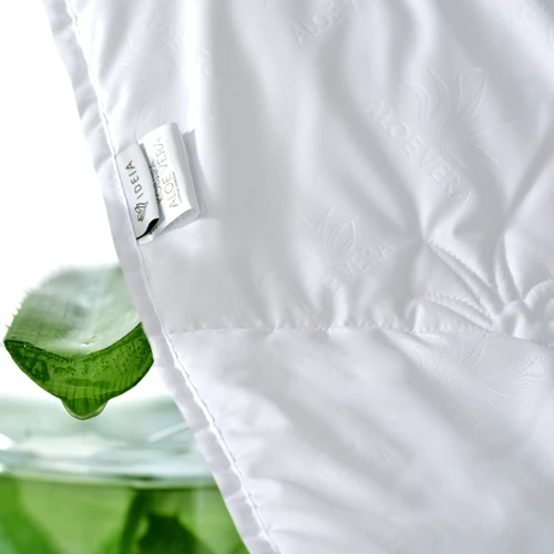Одеяло IDEIA Aloe Vera всесезонное 140х210 см (8-13464): Материал чехла микрофибра