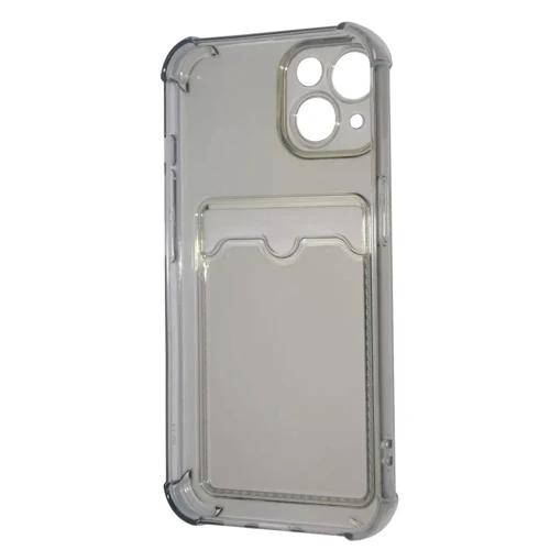 Чехол для iPhone WAVE Pocket Case Clear for iPhone 14 Pro: Цвет прозрачный