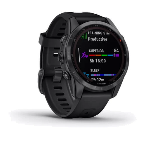 Смарт-часы Garmin Fenix 7S Solar Slate Gray with Black Band (010-02539-13): Производитель Garmin