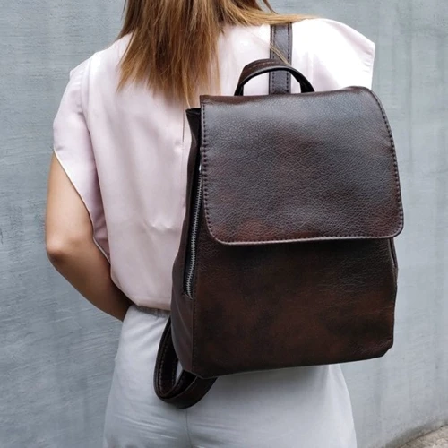 Женский рюкзак Monsen коричневый (10Ko1113-brown): Страна производитель Украина