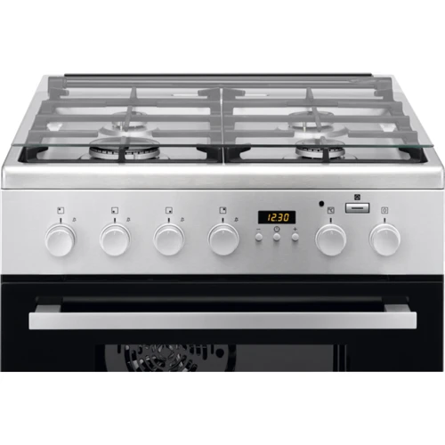 Плита комбинированная Electrolux EKK96498CX: Объем духовки, л 61