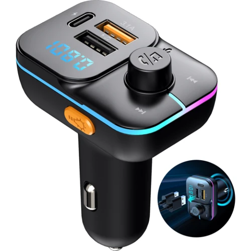 FM-трансмиттер Inspire C24 MP3 2xUSB 3.1A Black (FM-C24): Производитель Inspire
