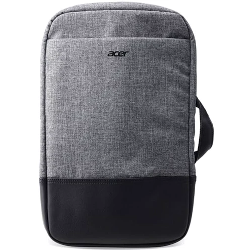 Сумка для ноутбука Acer 14" Slim 3-in-1 Backpack Black (NP.BAG1A.289): Матеріал шкірозамінник