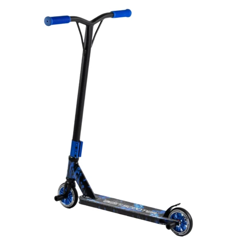 Самокат трюковый Best Scooter синий (74609): Количество колес 2