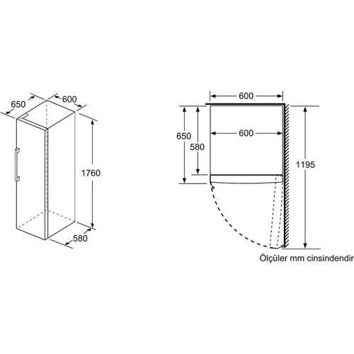 Морозильная камера Bosch GSN33VWE0N