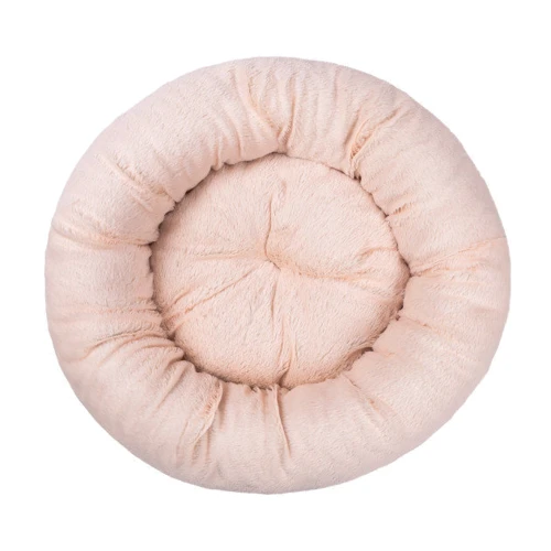 Лежак Pet Fashion SOFT 48х48х17 см рожевий (4823082417889): Матеріал поліестер