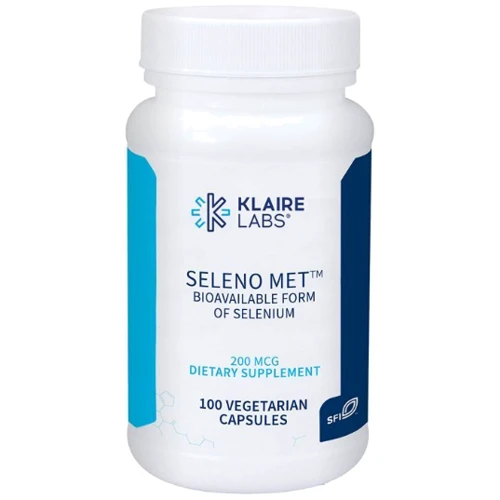 Klaire Labs Seleno Met Селен 200 мкг 100 капсул