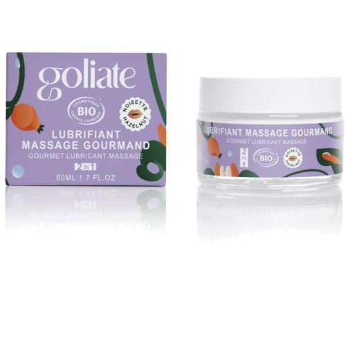 Массажное масло-лубрикант с ароматом и вкусом фундука Goliate Couple Gourmand Noisette 50 мл: Для кого Унисекс