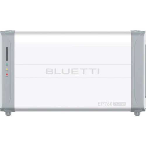 Инвертор Bluetti EP760 7600 Вт (инвертор, без аккумулятора) UA: Емкость аккумулятора, Вт/ч Без аккумулятора