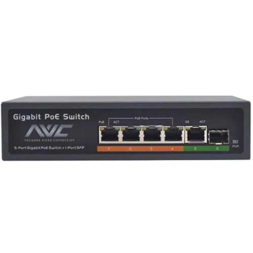 Мережевий комутатор NVC NVC-604Gs