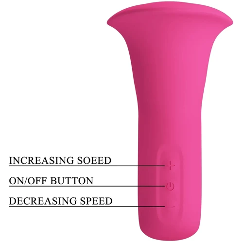 Стимулятор клитора LYBAILE Pretty Love Clyde Pink (BI-300080)