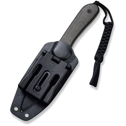 Нож Civivi Fixed Blade Elementum C2105B: Система открывания одной рукой Нет