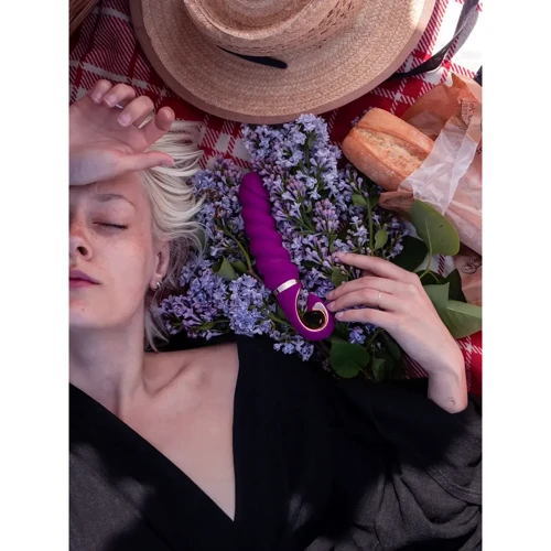Анатомический витой вибратор Gvibe Gjack Mini Purple