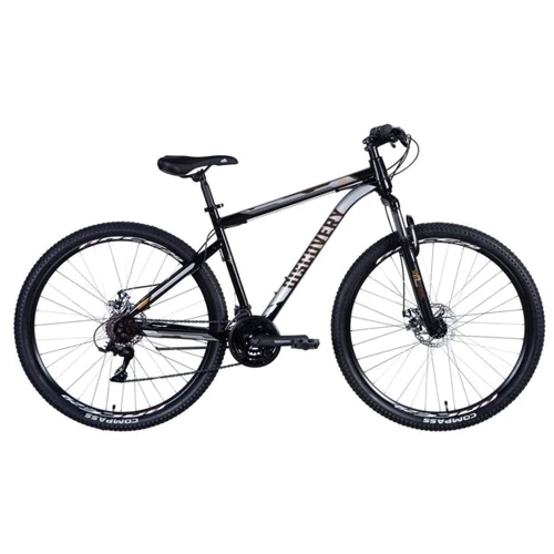 Велосипед Discovery 29" TREK 2024 черно-оранжевый (OPS-DIS-29-160)