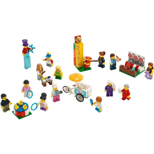 Конструктор LEGO City Комплект минифигурок Весёлая ярмарка (60234): Рекомендуемый возраст 5