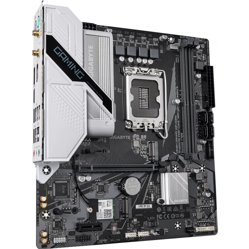 GIGABYTE H610M GAMING WF DDR4 UA: Роз'єми на задній панелі Ethernet RJ-45, HDMI, DisplayPort, USB 2.0, USB 3.2 Gen 1