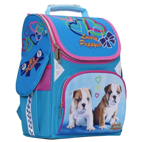 Ранец CLASS 9803 Lovely Puppies, 34x27x14см