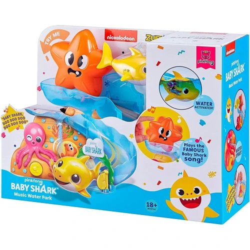 Интерактивный игровой набор для ванны Robo Alive серии Junior - Baby Shark (25291) фото 8