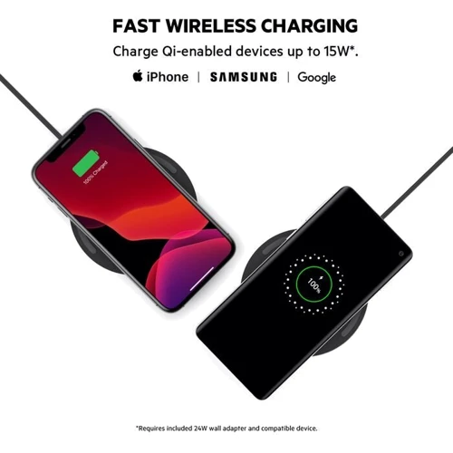 Зарядное устройство Belkin Wireless Charger Pad 10W Black (WIA001TTBK)