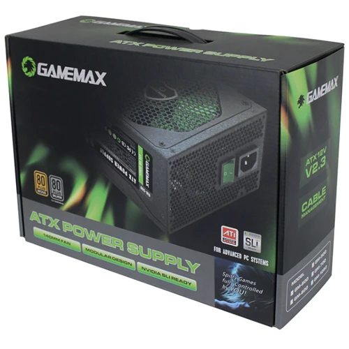 Блок питания GameMax 700W APFC Black фото 5