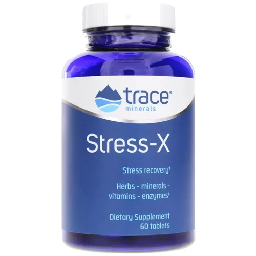 Trace Minerals Research Stress-X Dietary Supplement Защита от стресса 60 таблеток