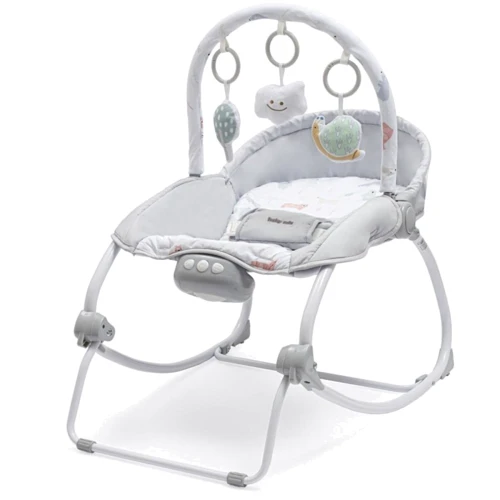 Лежак Baby Mix Равлик grey (53426): Тип шезлонги