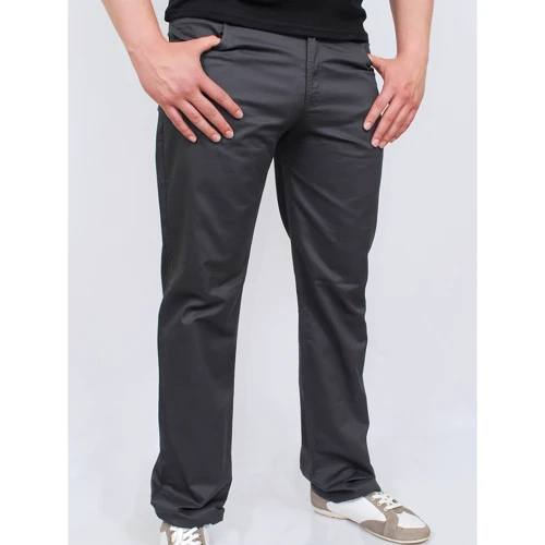 Брюки PFProject DENIM 54 серые: Фасон Классика