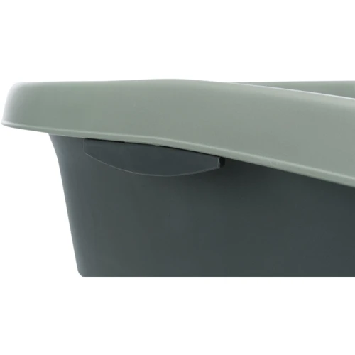 Туалет Trixie для котов BE ECO CARLO 58x38x17 см серый: Вид Открытый