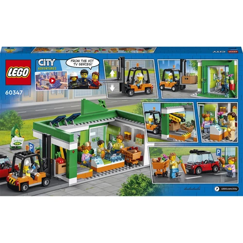 Конструктор LEGO City Продуктовий магазин (60347): Серія City