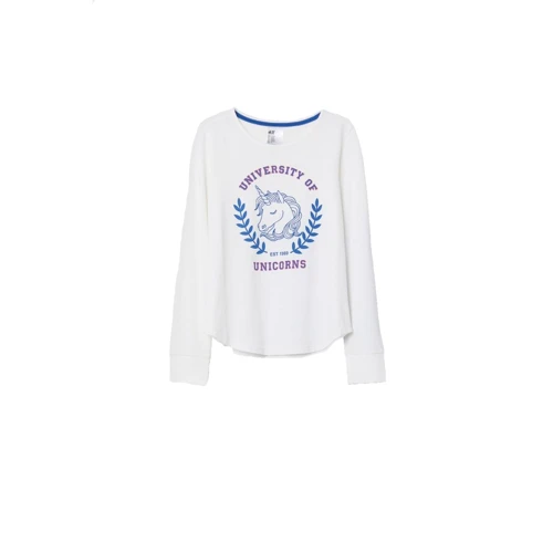 Лонгслив H&M 6249598 170 см белый