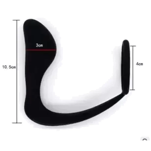 Эрекционное кольцо с массажером простаты XESE PM-15