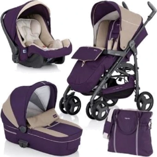 Модульная система Inglesina ZIPPY System Free Mirtillo (Сиреневая с бежевым) (AA45D6MRT)