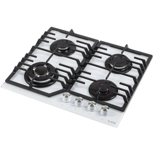 Варочная поверхность газовая Ventolux HSF640-W3G CESBT (WH): Расположение панели Спереди справа