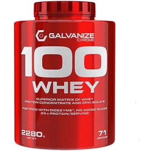 Протеин Galvanize Chrome 100 whey 2280 g /71 servings/ Strawberry Cream