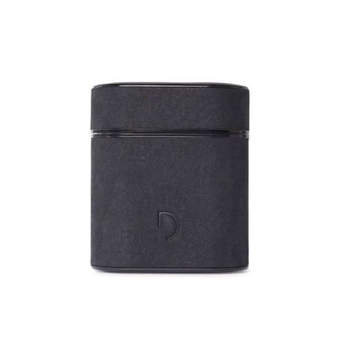 Чехол для наушников Decoded Leather Case Carbon Black (D9APC2BK) for Apple AirPods