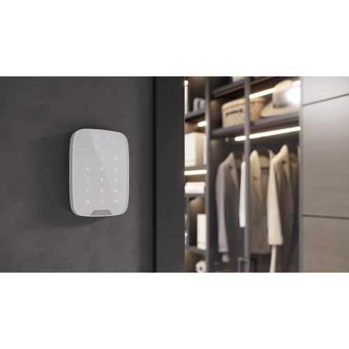 Клавіатура Ajax KeyPad Plus White фото 6
