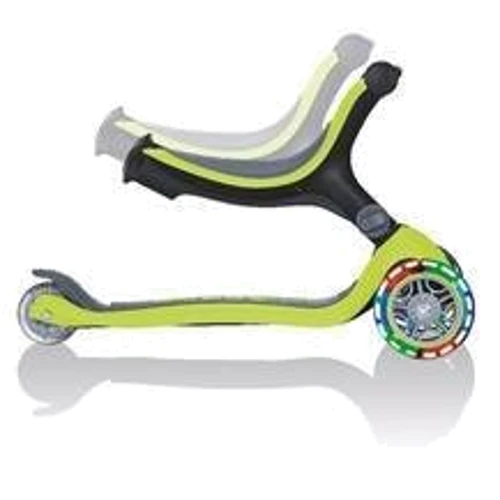 Самокат Globber серии Go up foldable plus зеленый, колеса с подсветкой, 20/50кг, 1+ 3 колеса фото 8