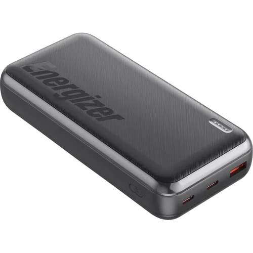 Зовнішній акумулятор Energizer Power Bank 20000mAh 20W Black (UE20055PQ)