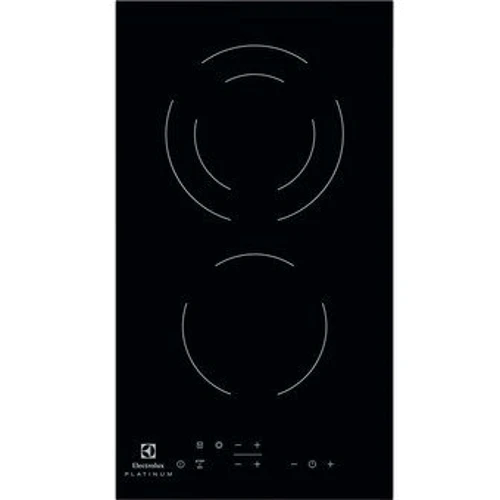 Варочная поверхность электрическая Electrolux EHF93320NK: Размеры для встраивания 27 x 49 см