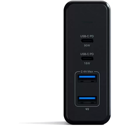 Зарядний пристрій Satechi USB Wall Charger 2xUSB-C + 2xUSB 108W Space Grey (ST-TC108WM)