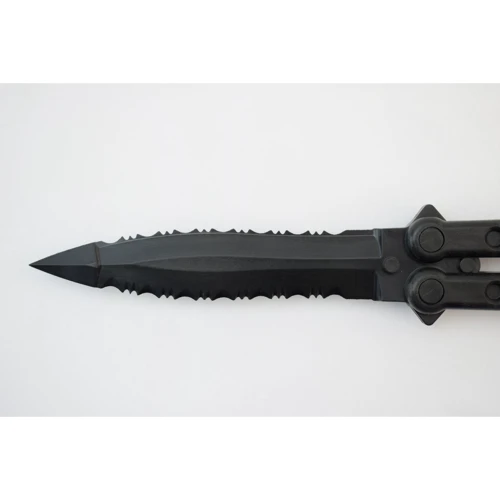 Нож Cold Steel FGX Balisong (1260.14.40): Система открывания одной рукой Есть