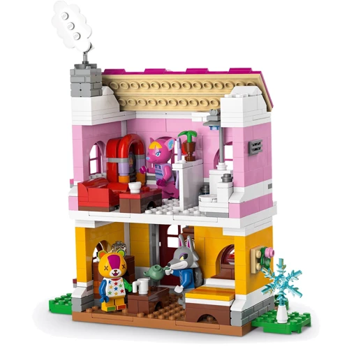 Конструктор LEGO Animal Crossing Творческие дома: Сезоны веселья (77057)