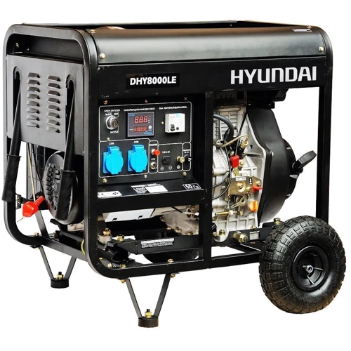Генератор Hyundai DHY 8000LE