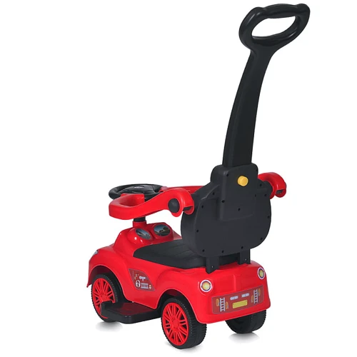 Каталка-толокар 2в1 Bambi червоний (M 5763L-3)