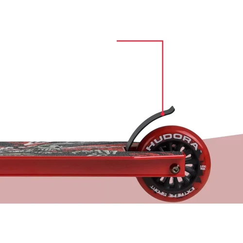 Трюковый самокат Hudora Stunt Scooter XQ-13 Red (14026/01): Тип колес литые