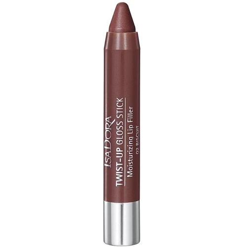 IsaDora Twist-up Gloss Stick №02 biscuit Блеск-карандаш для губ 3.3 ml: Вид Блеск для губ