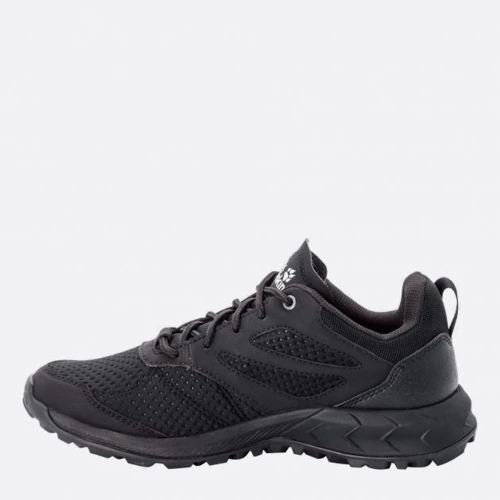 Кроссовки Jack Wolfskin Woodland Texapore Low W 4039241-6000 37.5 черные текстиль демисезон: Материал подкладки Текстиль